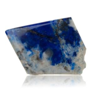 Магнит на холодильник, камень лазурит, 30 мм