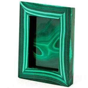 Сувенир фоторамка, драгоценный камень Малахит