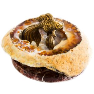 Фигурка «Рыбка», камень агат, 85 мм