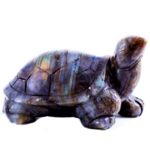 Фигурка «Черепаха», камень лабрадор, 65 мм