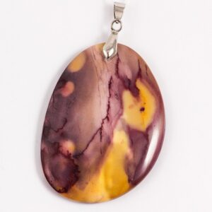 Кулон из камня мукаит, 60 мм