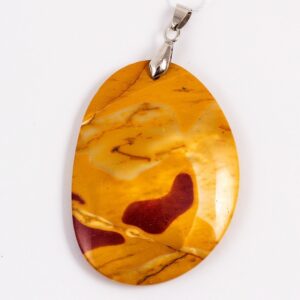 Кулон из камня мукаит, 50 мм