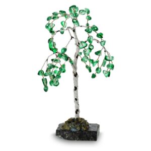 Дерево «Береза» Камень хризолит, змеевик