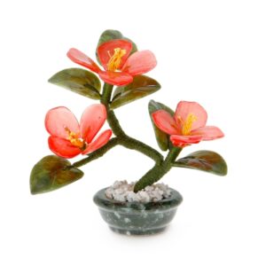 Бонсай «Маленький» Камень змеевик, флюорит