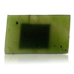 Магнит на холодильник, камень нефрит, 26 мм