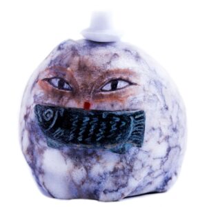 Фигурка «Кот», драгоценный камень Ангидрид