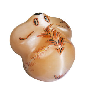 Фигурка из натурального камня «Хомячок» Драгоценный камень селенит