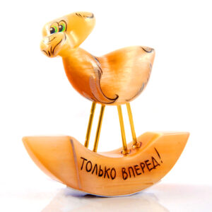 Оригинальный подарок Фигурка из камня Козёл «Только вперёд»