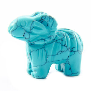 Фигурка «Барашек», камень бирюза, 25 мм