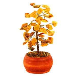 Дерево из янтаря бронзы