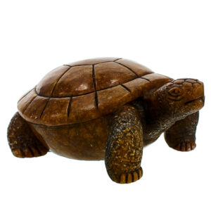 Фигурка из камня «Черепаха» Драгоценный камень кальцит