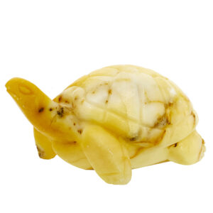 Фигурка из камня «Черепаха» Драгоценный камень ангидрит