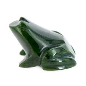 Фигурка «Лягушка» Камень нефрит