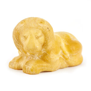 Фигурка «Лев» Камень ангидрит