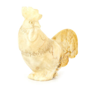 Фигурка «Петух» Камень ангидрит