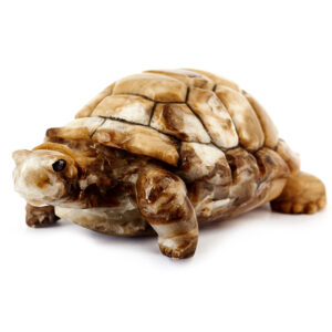 Фигурка «Черепашка», камень оникс, 22 см