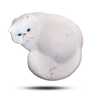 Фигура из камня «Кот» Камень ангидрит