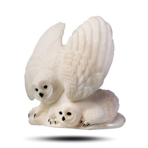 Фигура «Совы» Камень ангидрит