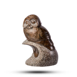 Фигура «Сова» Камень кальцит