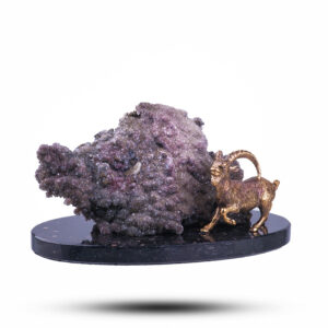 Фигурка «Козел» Камень кварц