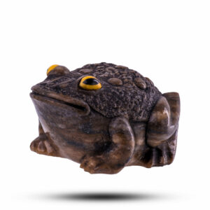 Фигура «Жаба» Камень кальцит