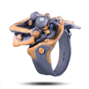 Кольцо «Ариадна», камень фианит, размер 16