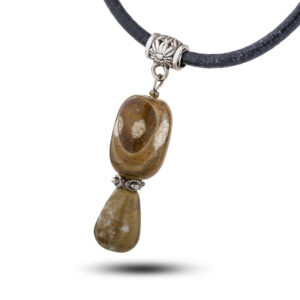 Кулон «Самоцветы» из камня агат, 30 мм