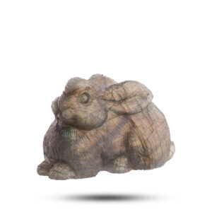 Фигурка «Заяц», камень лабрадор, 40 мм