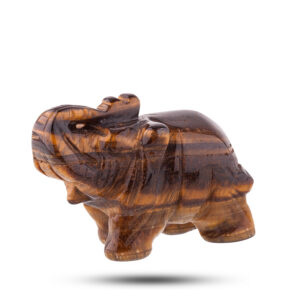 Фигурка «Слон», камень тигровый глаз, 30 мм
