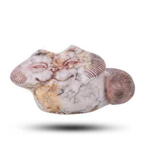 Статуэтка из камня «Кот» Камень ангидрит