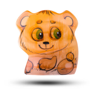 Статуэтка из камня «Миша» Камень селенит