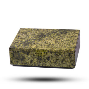 Шкатулка из натурального камня змеевик