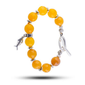 Браслет из граненого агата, Арт. 80906