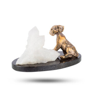 Фигурка «Далматинец» кварц