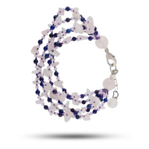 Браслет «Калейдоскоп» с натуральными камнями