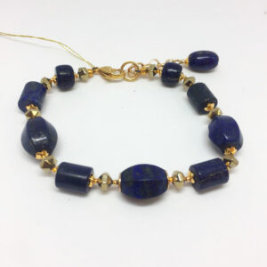 Браслет из лазурита и пирита «Марелла», 18 см