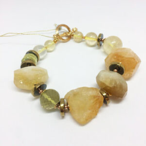 Браслет из цитрина «Курага»