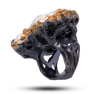 Кольцо «Жемчужный берег», барочный жемчуг, размер 17,5