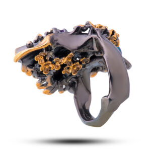 Кольцо «Летнее настроение», жемчуг, аметист, фианит, размер 15