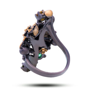 Кольцо «Синтия», жемчуг, фианит, размер 16,75