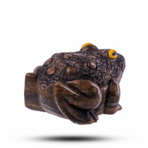 Фигура «Жаба» Камень кальцит