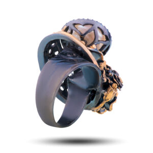 Кольцо «Виндзор», жемчуг, шпинель, фианит, размер 18,5