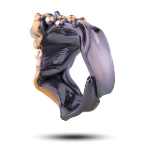 Кольцо «Винтаж», камни цитрин, фианит, размер 17