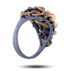 Кольцо «Роза», камень фианит, размер 17,75