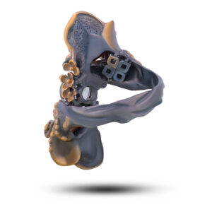 Кольцо «Дуэт», жемчуг, цитрин, размер 18