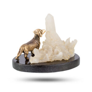 Фигурка «Такса» кварц