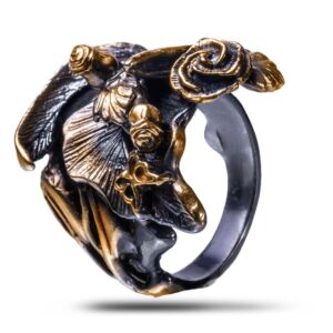 Кольцо «Цветочная феерия», размер 18