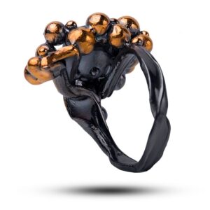 Кольцо «Пена», драгоценный жемчуг