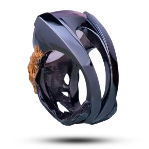 Кольцо «Богема», драгоценный камень розовый кварц