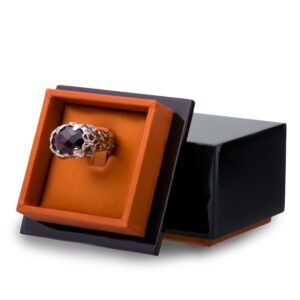 Кольцо «Богема» натуральный камень аметист 10,3 ct